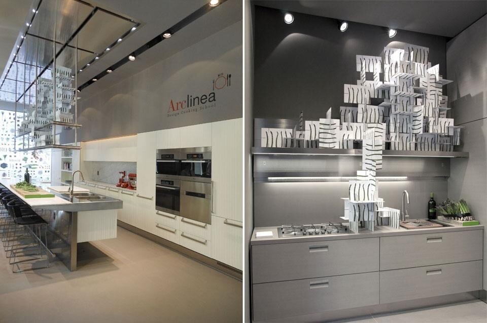 Nuovo showroom di Arclinea a Milano, disegnato da Antonio Citterio e Gianluca Tronconi