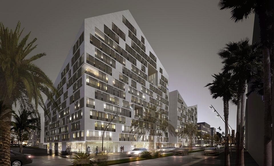 Progetto di Aqso per un complesso residenziale a Casablanca
