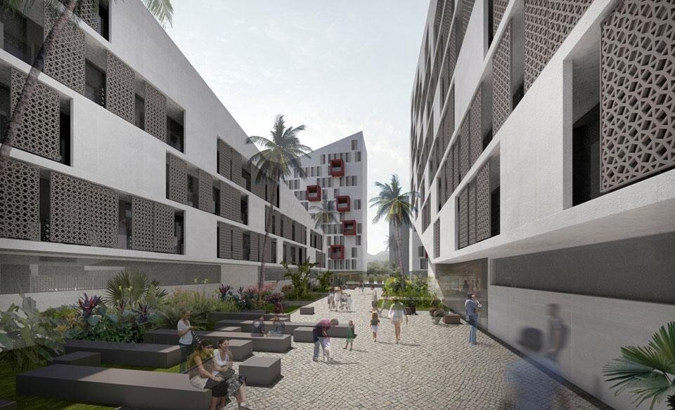 Progetto di Aqso per un complesso residenziale a Casablanca