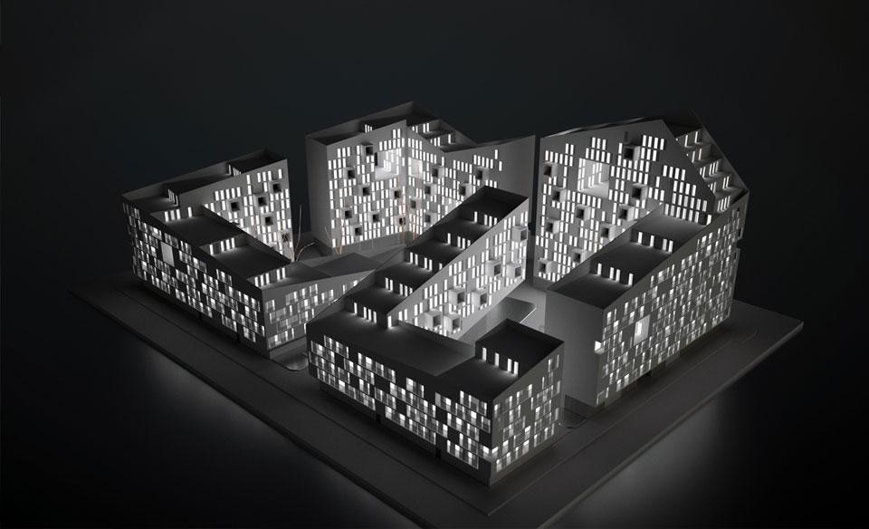 Progetto di Aqso per un complesso residenziale a Casablanca