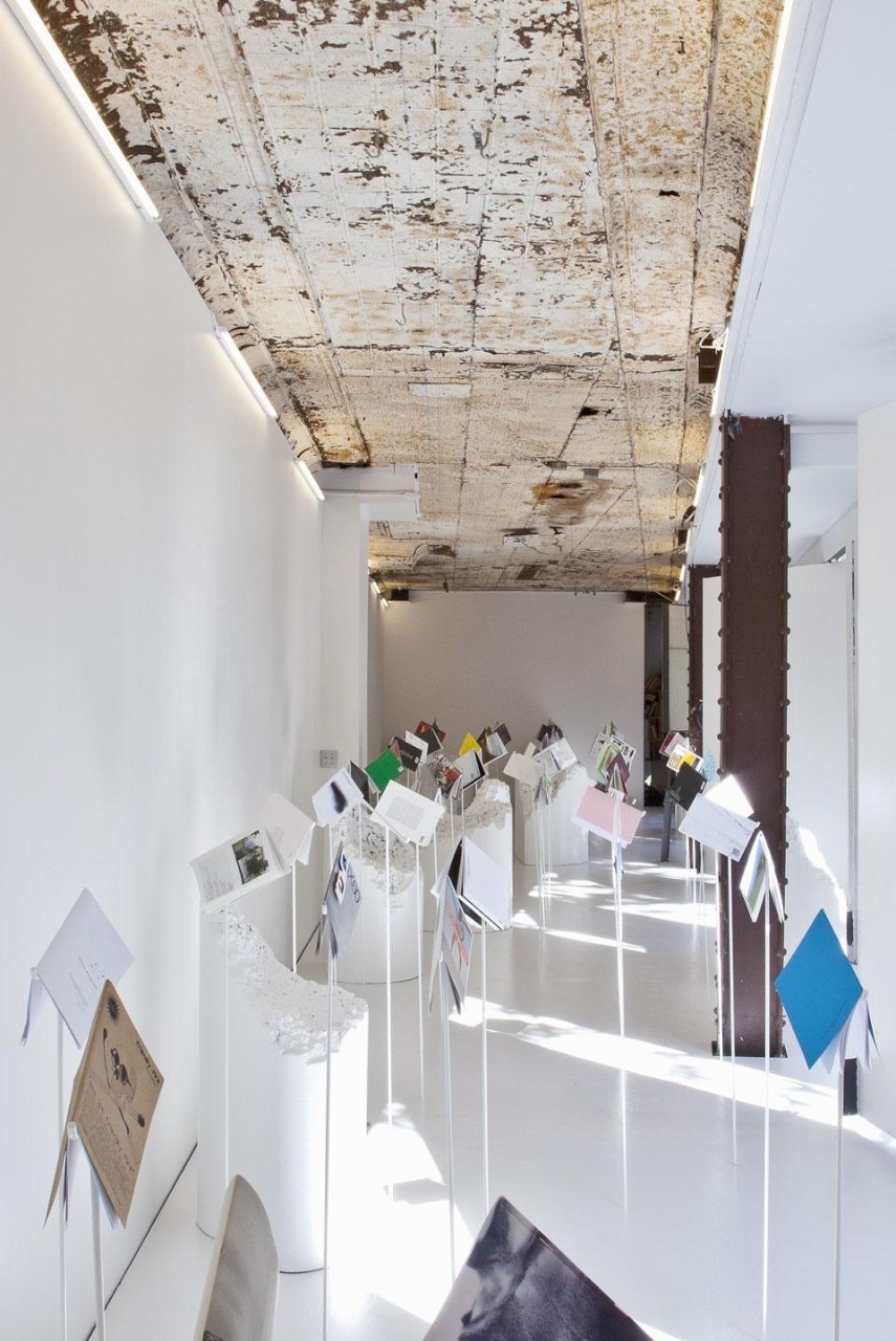Archizines in mostra allo Storefront for Art di NYC, allestimento di Another Pamphlet. Photo ©Naho Kubota