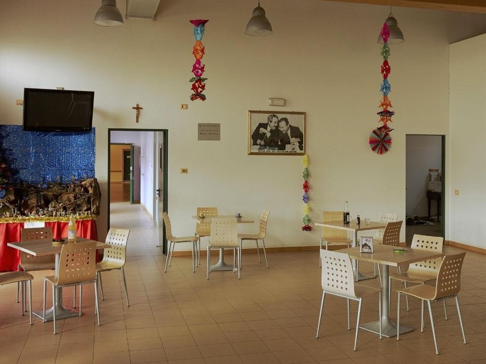 Circolo ARCI Falcone e Borsellino a Paderno Dugnano in provincia di Milano, dove il 31 ottobre del 2009 i 22 capi delle 'ndrine lombarde si sono riuniti per eleggere il nuovo rappresentante della 'ndrangheta lombarda. Photo Tommaso Bonaventura / Alessandro Imbriaco @ contrasto