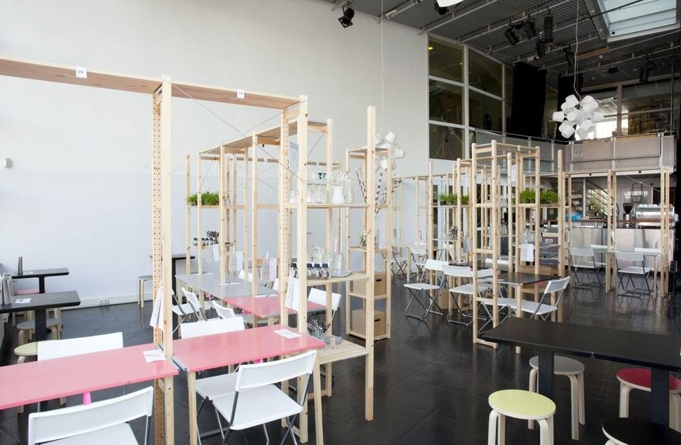 IkHa, ristorante temporaneo di Oatmeal Studio