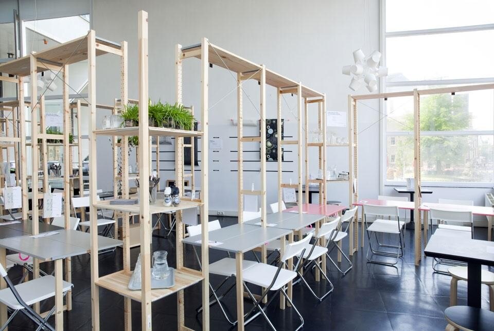 IkHa, ristorante temporaneo di Oatmeal Studio