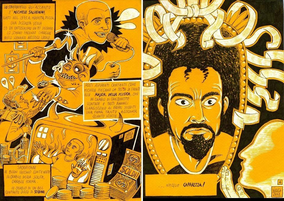 Due tavole di Vincenzo Cardona, premio speciale extra concorso