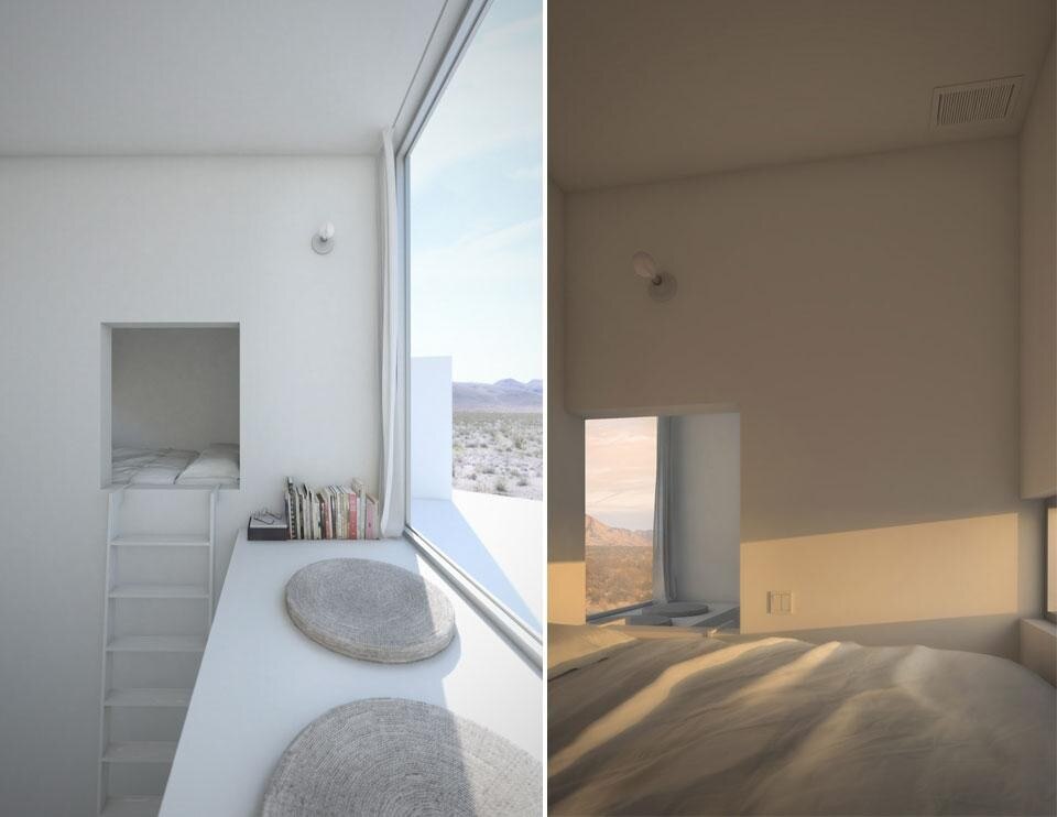 Edward Ogosta Architecture, Four Eyes House, Coachella Valley, California
