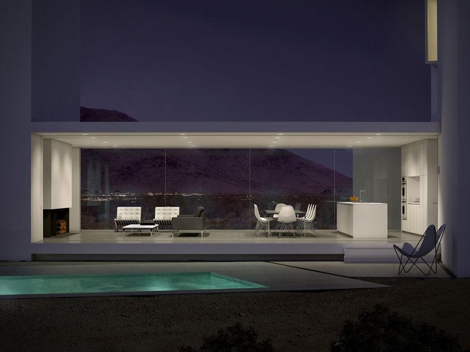 Edward Ogosta Architecture, Four Eyes House, Coachella Valley, California
