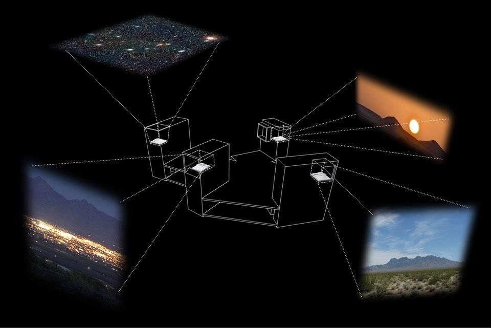 Edward Ogosta Architecture, Four Eyes House, Coachella Valley, California
