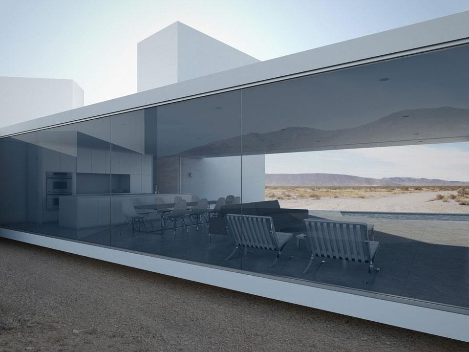Edward Ogosta Architecture, Four Eyes House, Coachella Valley, California
