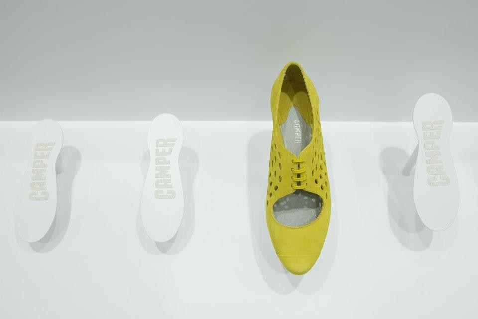 Nuovo negozio Camper disegnato da Nendo ad Osaka