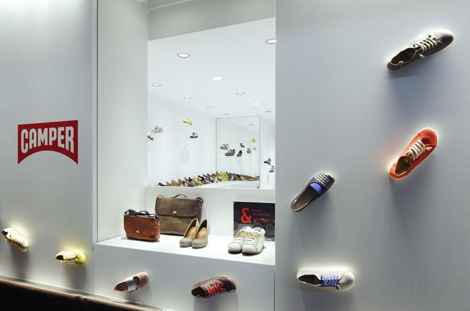 Nuovo negozio Camper disegnato da Nendo ad Osaka