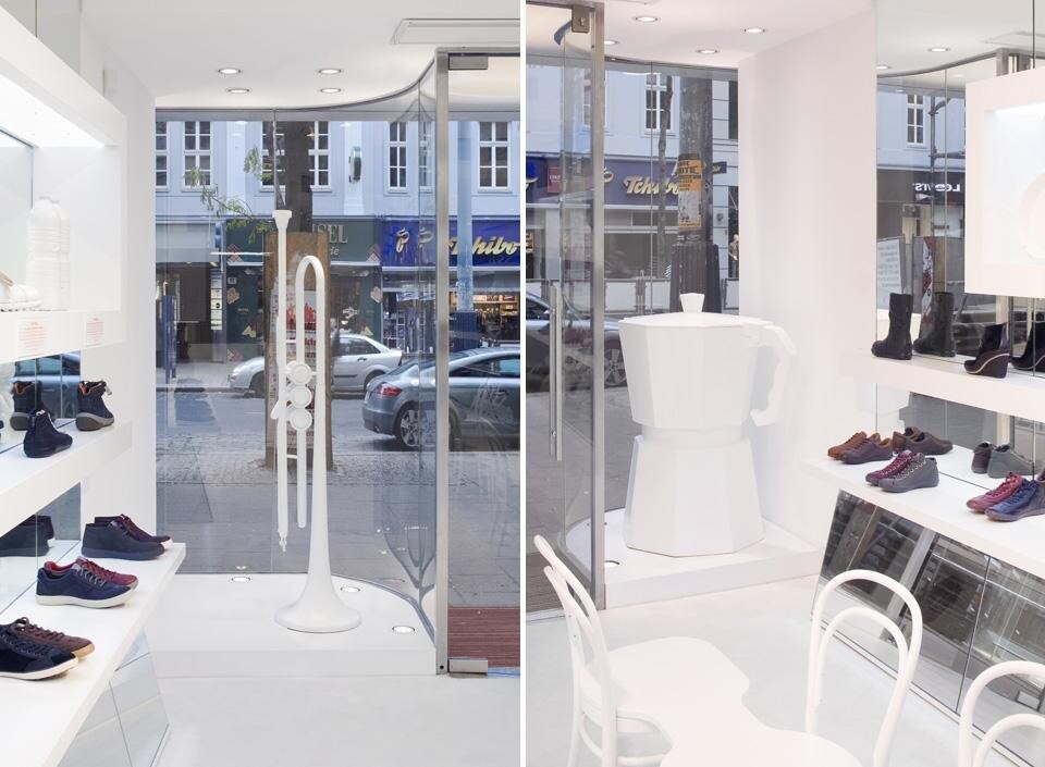 Il negozio Camper disegnato da Juli Capella a Vienna