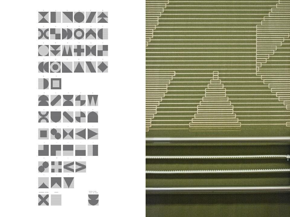 Raw Color, <em>Cryptographer & Encoded Textiles</em>, presentato per la prima volta nell'ambito del Salone del Mobile di Milano 2012