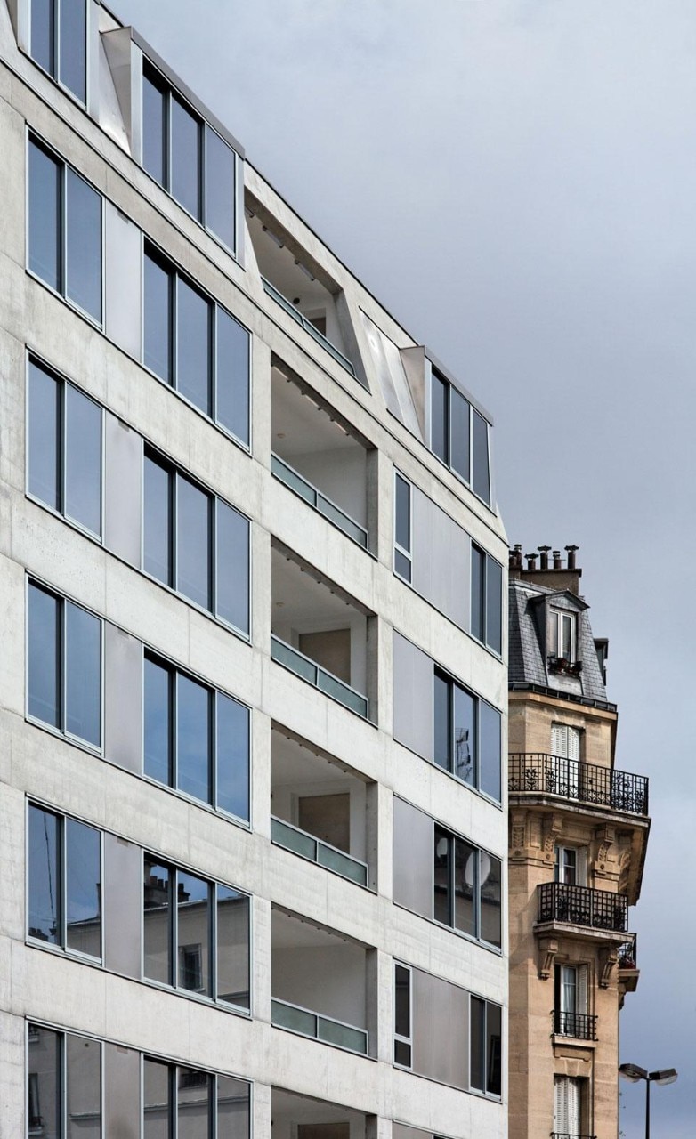 Bourbouze & Graindorge, complesso residenziale con 10 appartamenti, XVIII arrondissement, Parigi 