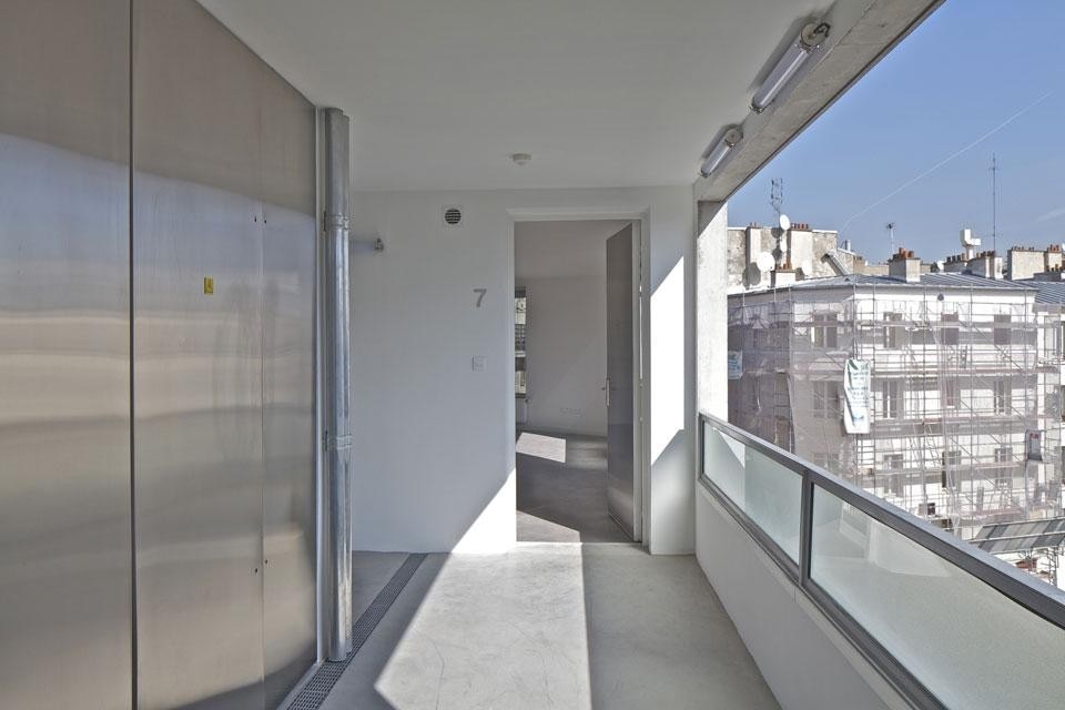 Bourbouze & Graindorge, complesso residenziale con 10 appartamenti, XVIII arrondissement, Parigi 