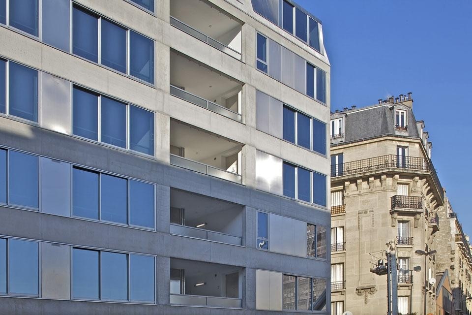 Bourbouze & Graindorge, complesso residenziale con 10 appartamenti, XVIII arrondissement, Parigi
