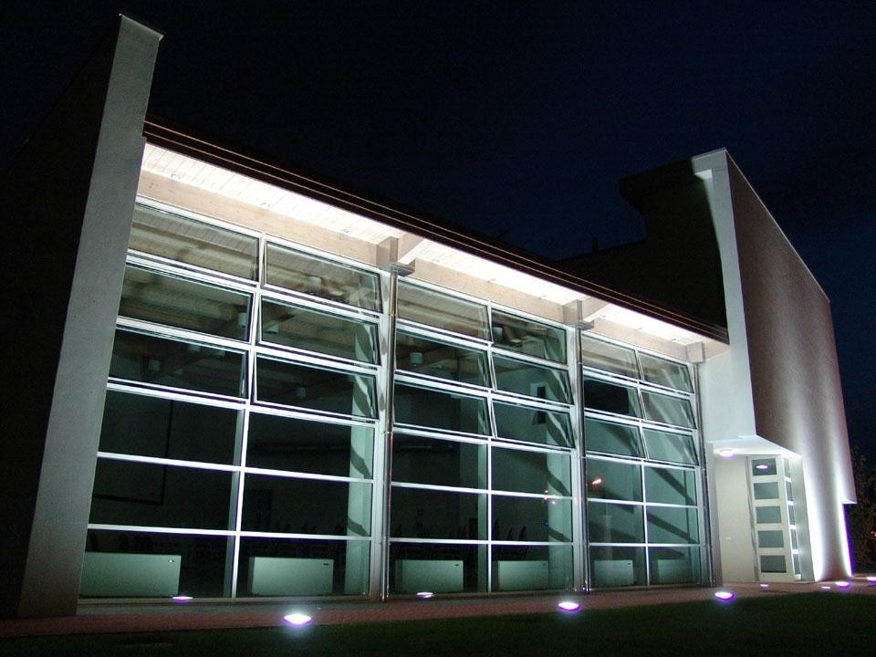 Nuovo Centro Polifunzionale a Lazise, sul Lago di Garda. Progetto: arch. Valerio Pedroni