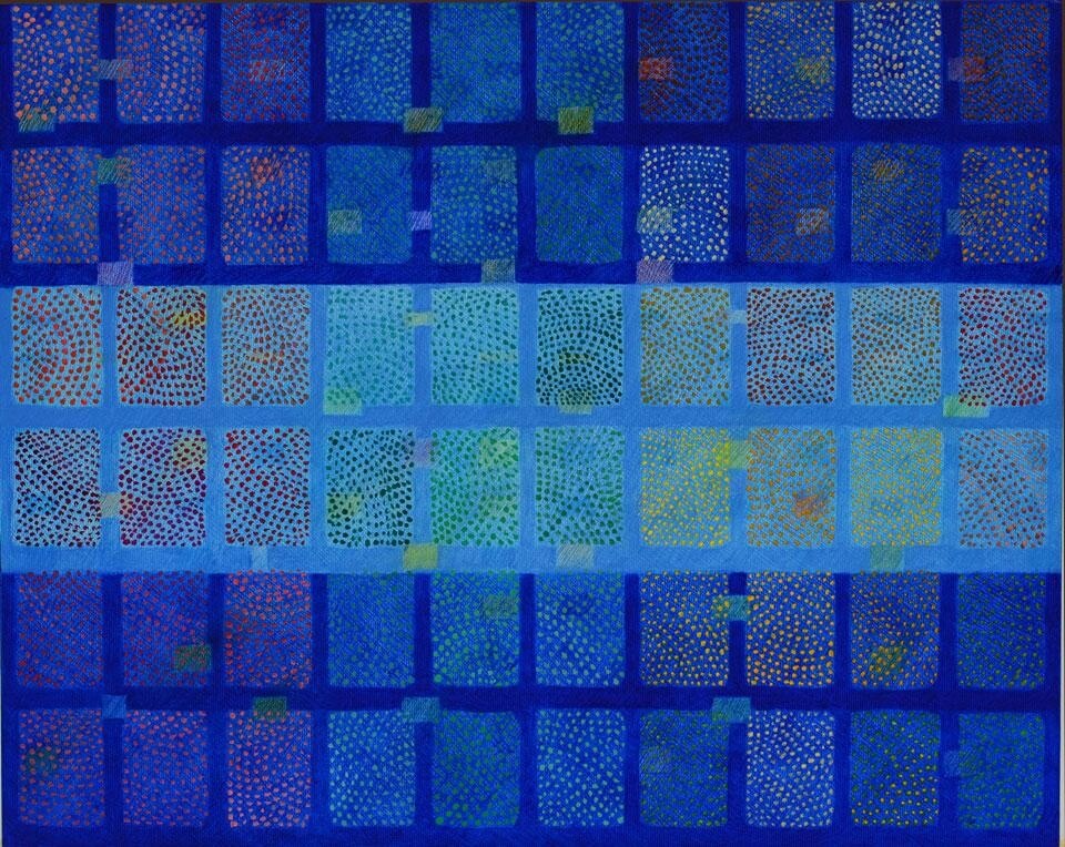 <i>Tovaglia s.b.g.</i>, Livio Tessandori. All'interno della mostra <i>Tabula Rasa<i> alla Galleria Otto, Firenze