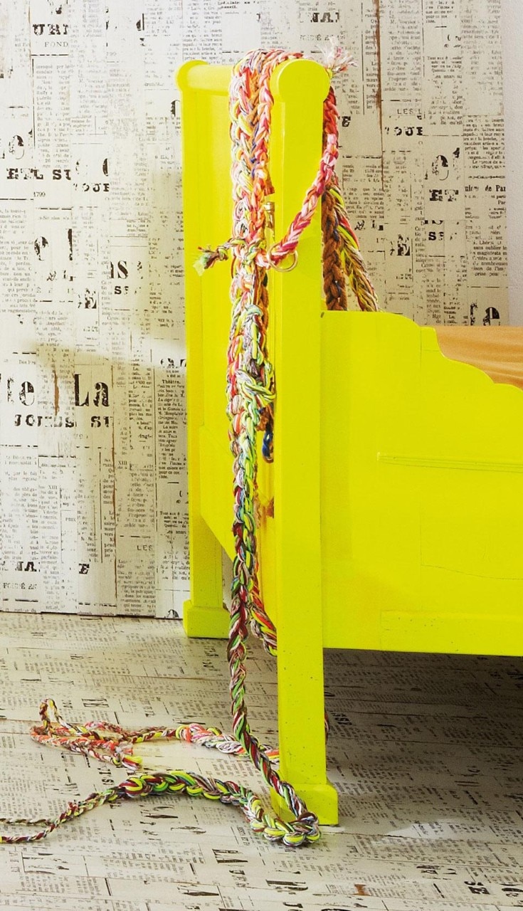 Nuova collezione di pavimenti in legno Old News di Bauwerk, disegnati da Virginia Maissen