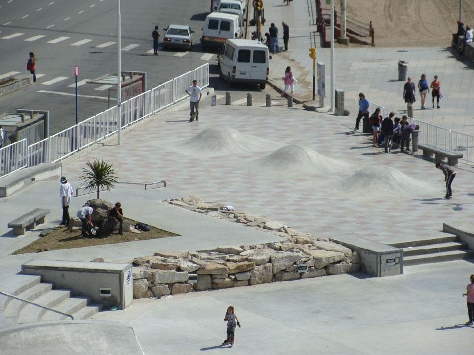 Plaza Skate Mar del Plata,  Guillermo Luis de Diego e Marcelo Bejanele, Mar del Plata, Argentina