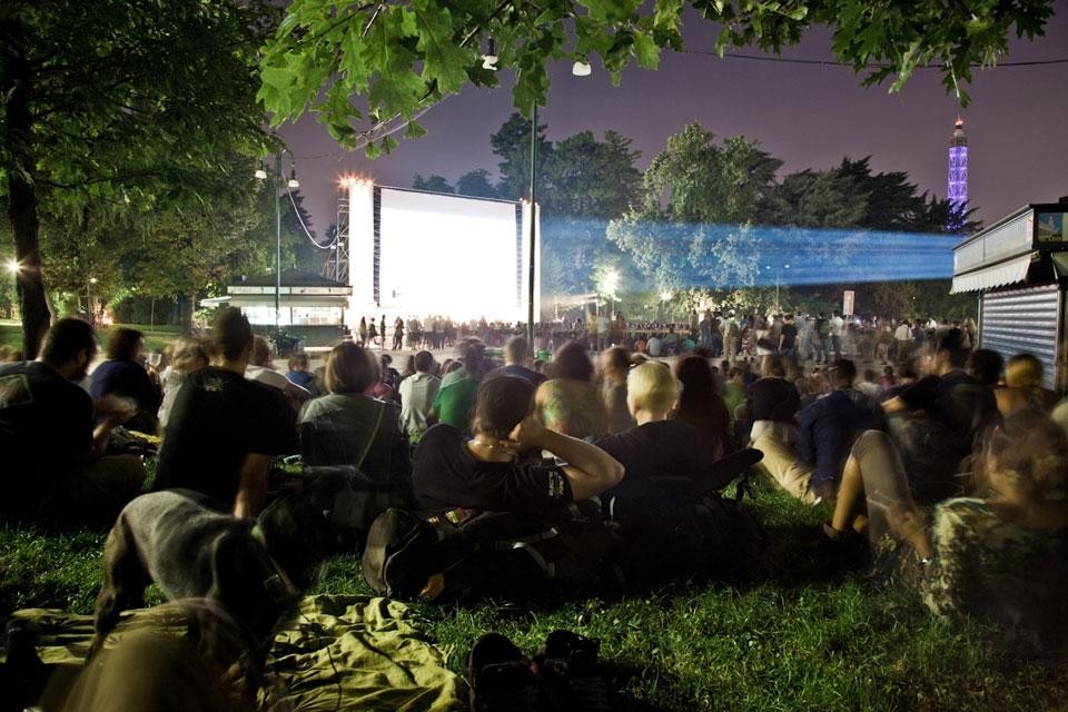 Parco Sempione in occasione del Milano Film Festival (MFF). Fotografia di Delfino Sisto Legnani