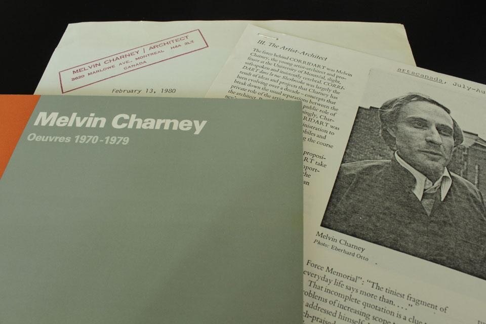 Melvin Charney (1935-2012). Archivi Domus. Photo Alice Berton