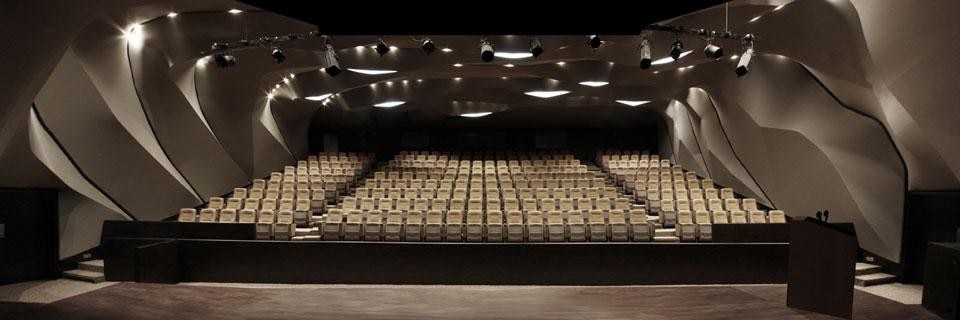 Magma Architecture, Teatro Masrah Al Qasba, Sharjah, Emirati Arabi 2012