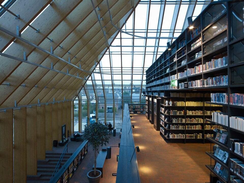 MVRDV, Spijkenisse Book Mountain, nuova biblioteca di Spijkenisse, Olanda 2012
