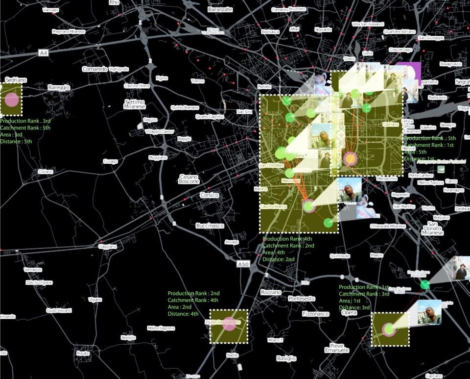 Gruppo di lavoro cyberRicotta: mappatura del potenziale produttivo della Cascina Cà Grande, alle porte di Milano