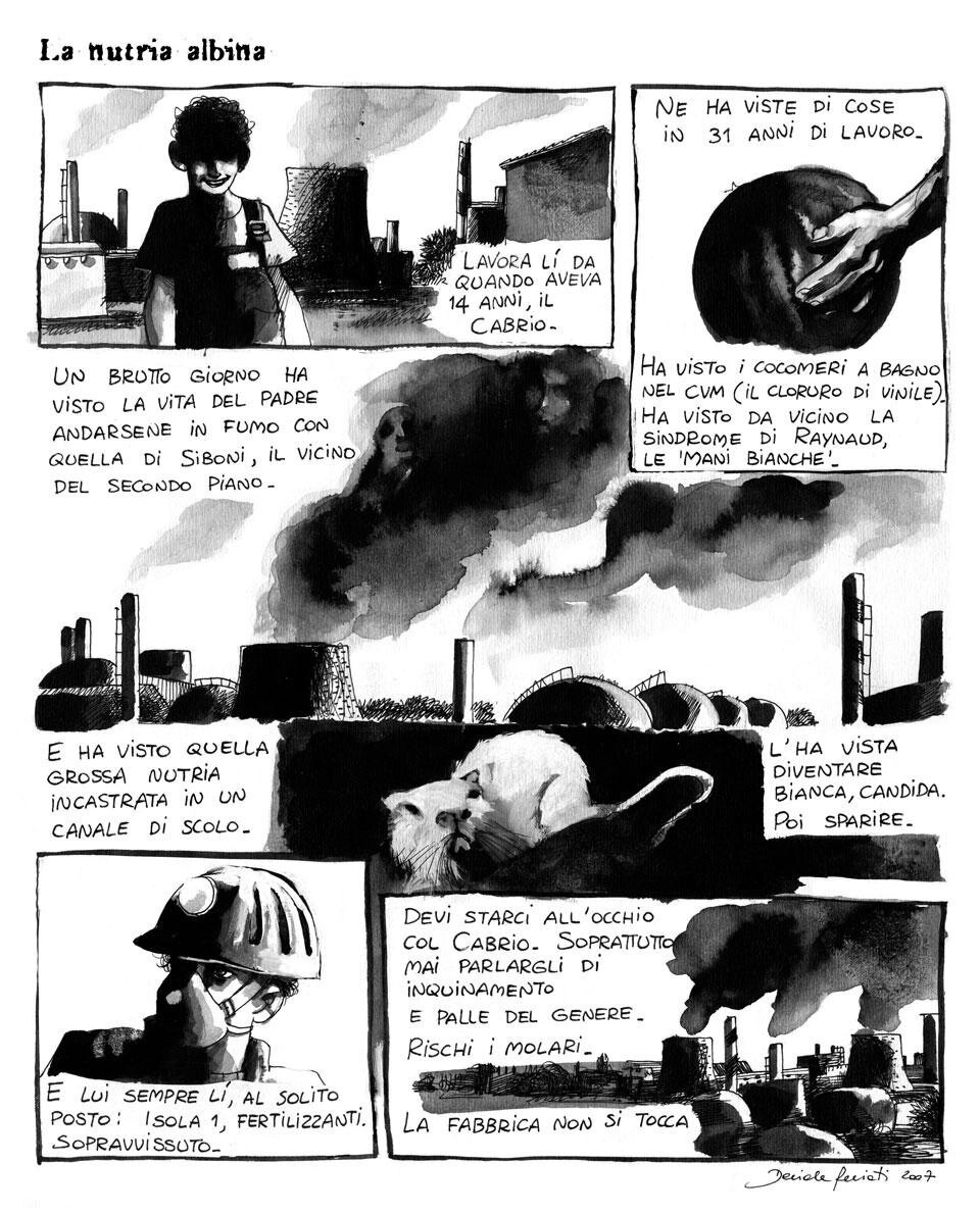 Davide Reviati, <i>La nutria albina</i>, 2007