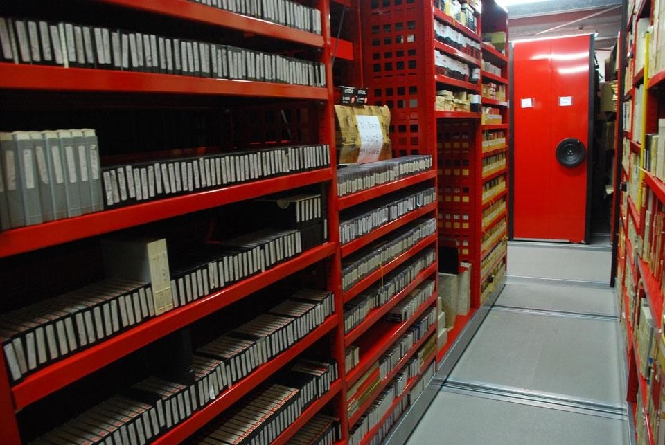 Nuova biblioteca dell'ASAC (Archivio Storico delle Arti Contemporanee). 