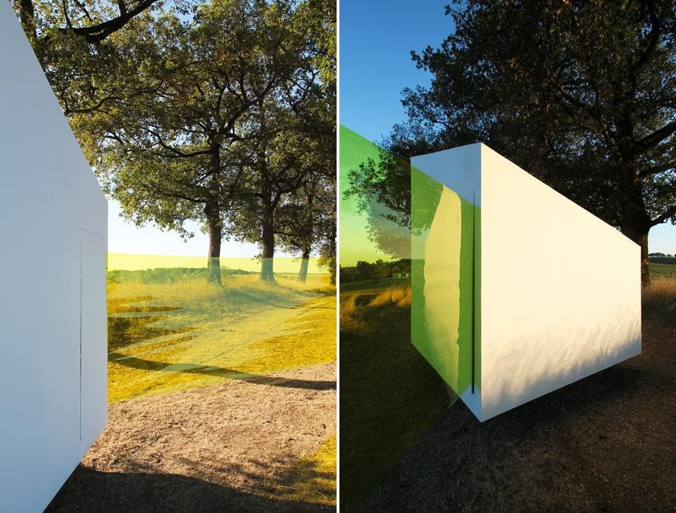 Gillot+Givry, galleria d'arte mobile, Barran, Gers, Francia 2012
