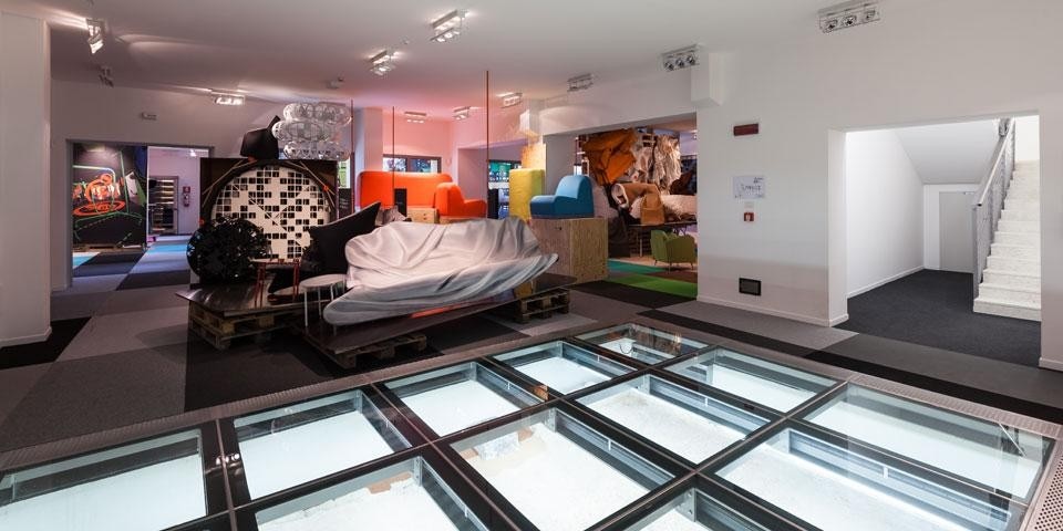 L’allestimento "Metamorphosis - Le collezioni Moroso fra design e arti visive", museo Casa Cavazzini, Udine