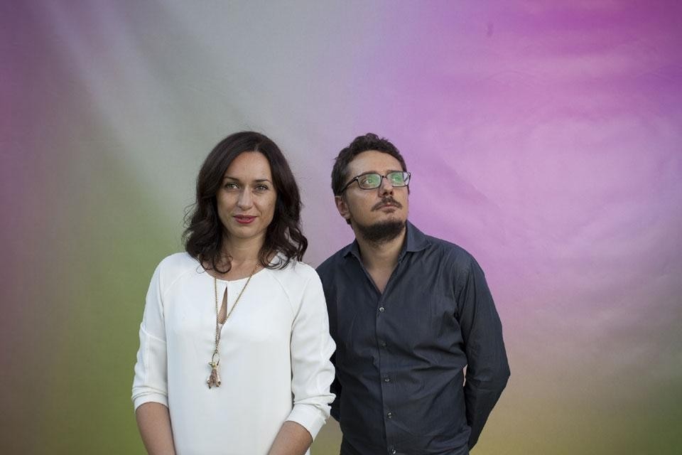 Florence Derieux e Andrea Viliani, responsabili della sezione "THENnow"