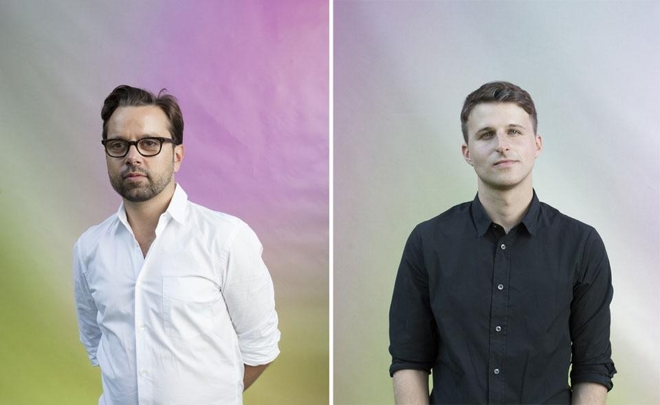 In apertura: Vincenzo de Bellis, direttore della prossima edizione di miart 2013. Sopra: a sinistra Alessandro Rabottini, responsabile del ciclo di incontri "miart talks", a destra Andrew Bonacina, responsabile della sezione "Emergent"