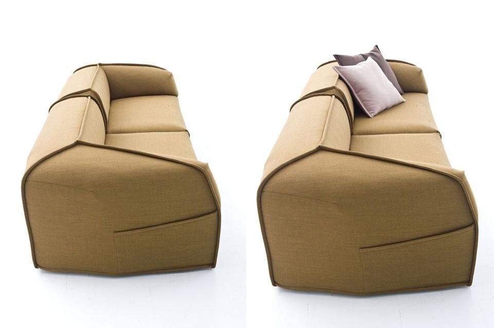 Divano M.a.s.s.a.s di Patricia Urquiola per Moroso, presentato a Interieur 2012