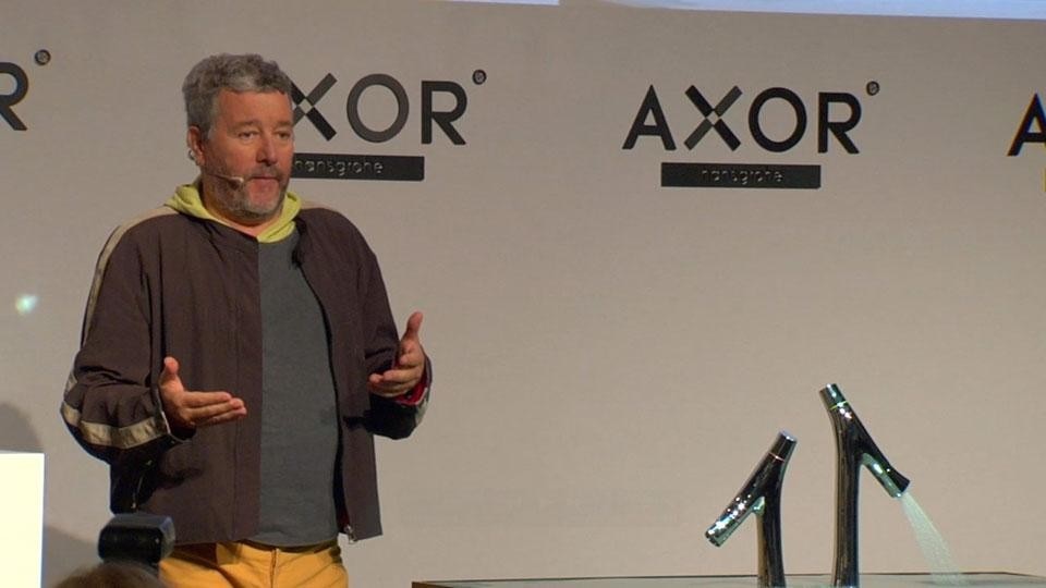Presentazione della collezione di rubinetti Axor Organic a Berlino