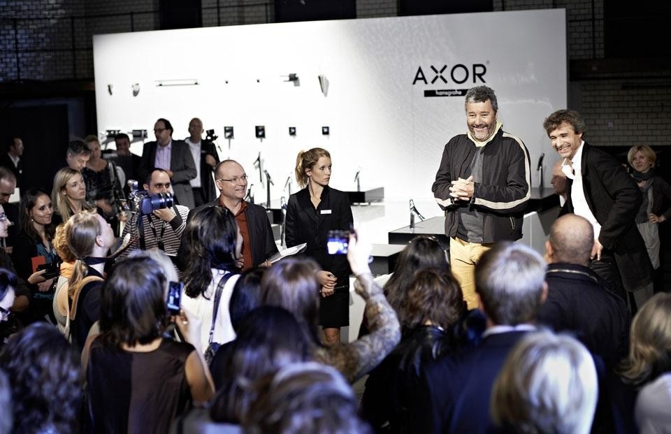 Presentazione della linea di rubinetti Axor Organic a Berlino