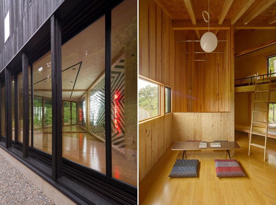 Andrew Burns Architect, Australia House, galleria d'arte e atelier, Niigata, Giappone 2012