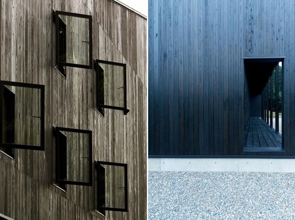 Andrew Burns Architect, Australia House, galleria d'arte e atelier, Niigata, Giappone 2012