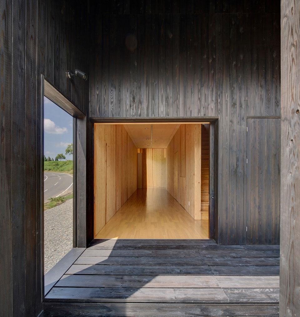 Andrew Burns Architect, Australia House, galleria d'arte e atelier, Niigata, Giappone 2012