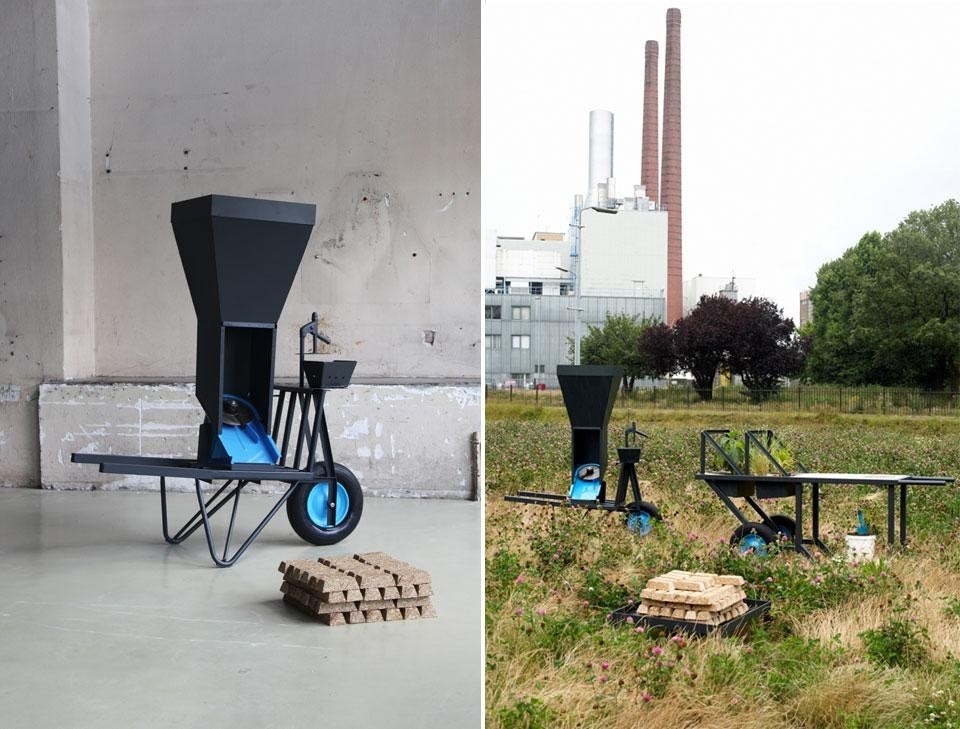 Giacomo Piovan, Farming the Pollution, progetto di tesi presentato alla mostra di fine anno della Design Academy di Eindhoven
