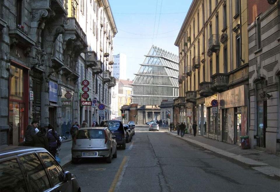 Herzog & de Meuron, Progetto Feltrinelli per Porta Volta, Milano, 2012