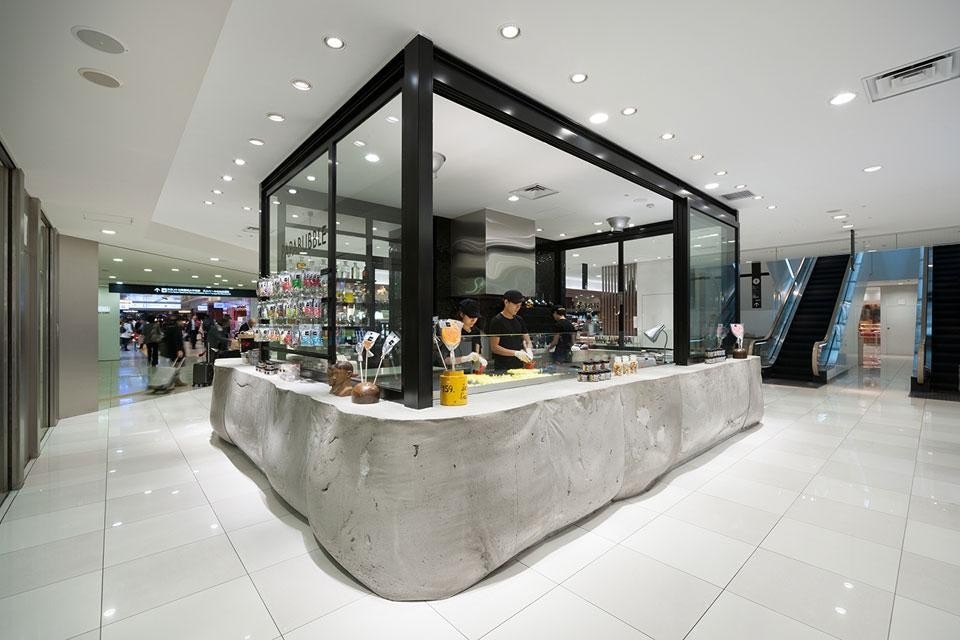 Schemata Architects, Papabubble Shop, Tokyo, 2012
