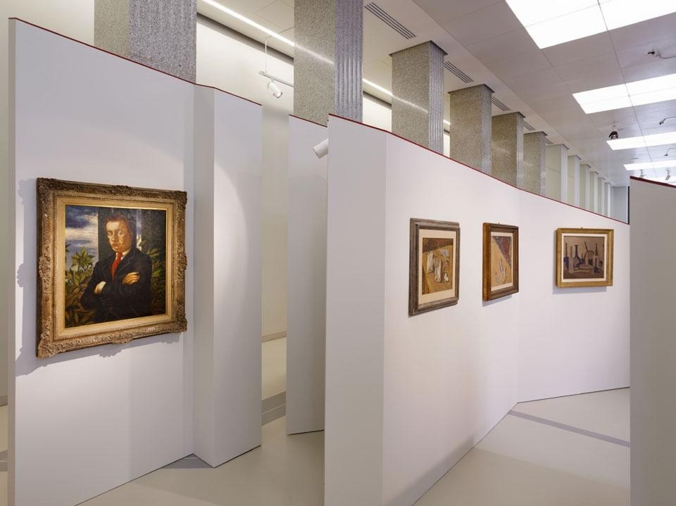 Daniel Libeskind e Saporiti, "Collezionare il Novecento", mostra al Museo del Novecento, Milano, 2012