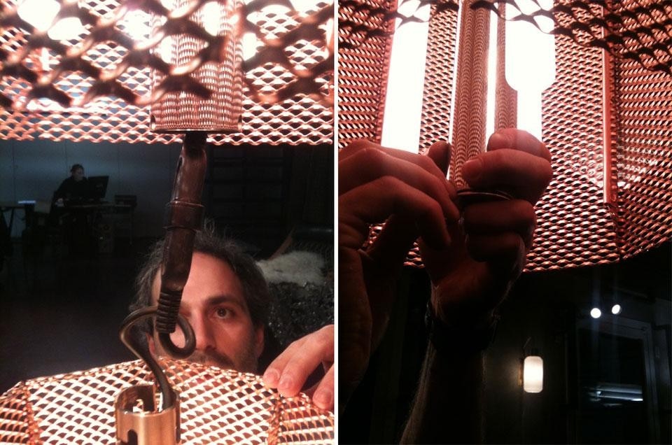 Giacomo Ravagli, lampade Tunisia per Nilufar