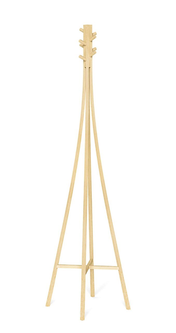 "Light | Wood", mostra organizzata da Design Forum Finland alla V Biennale di Design, Santiago, Chile. Sopra: Petri Vainio, Peak by Monena