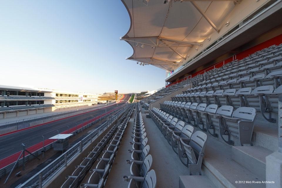 Miró Rivera Architects, Circuit of The Americas, Austin, USA 2012