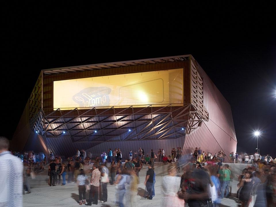 Tetrarc, complesso dedicato alla musica contemporanea Paloma, Nîmes, Francia 2012