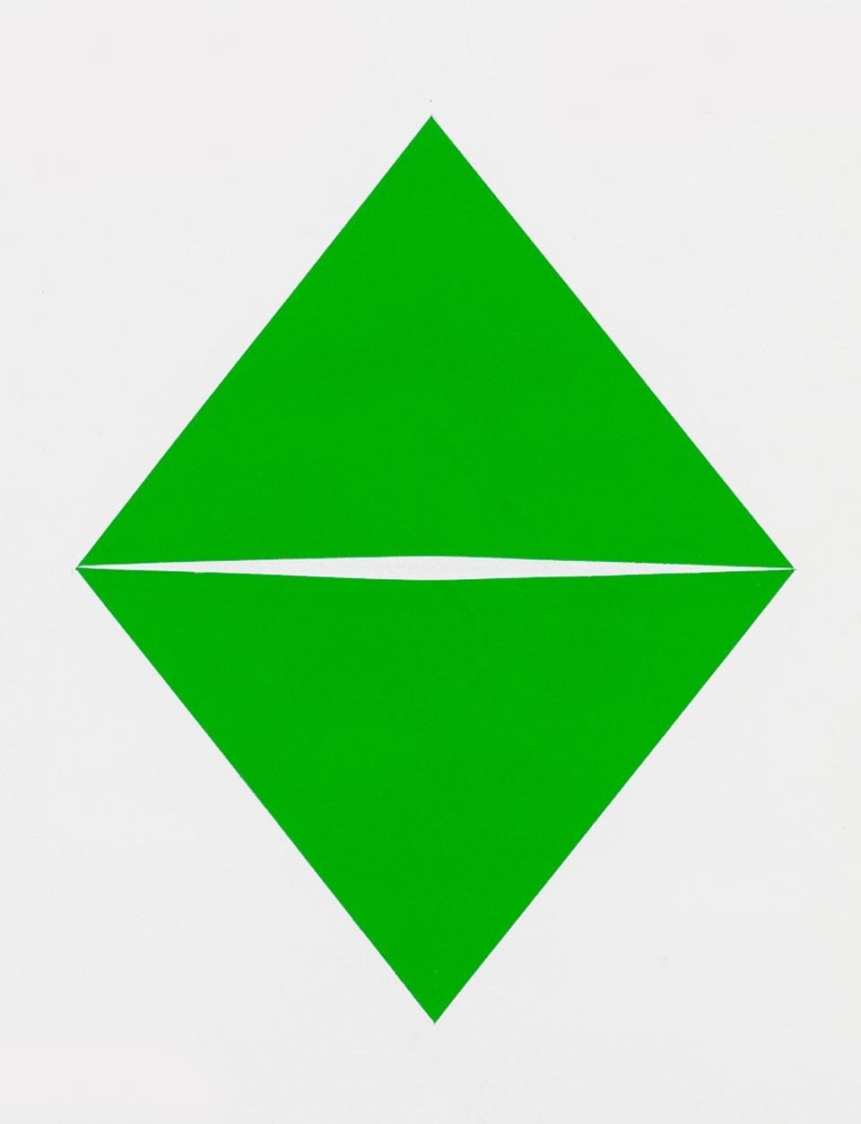 Carmen Herrera, <i>Untitled</i>, Acrylic and pencil on paper, 2012